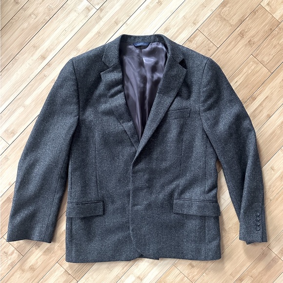 80'S Brooks Brothers BROOKS TWEED wool tailored jacket made in USA, men's size L, vintage / eaa509878